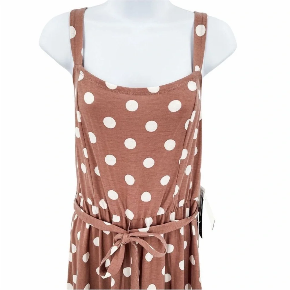 As U Wish Mauve and Ivory Jumpsuit